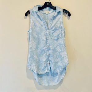 ANTHROPOLOGIE • CLOTH & STONE 🌴 Sz. XS palm tank